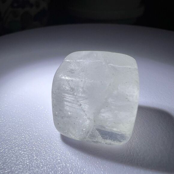 Clear Quartz Crystal Die Cube Meditation Stone‎ - Picture 4 of 14